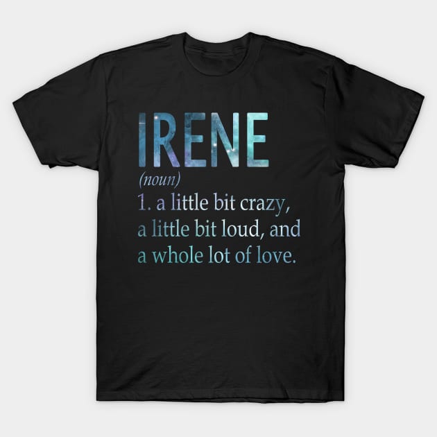 Irene T-Shirt by Guitar Hero-Typography 